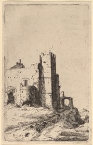 La Ciudad de Leoni, cerca de Frascati de Bartholomeus Breenbergh