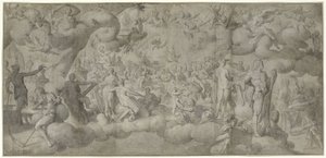 La boda de Cupido y Psique de Bartholomeus Spranger