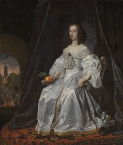 María Estuardo, Princesa de Orange, como viuda de Guillermo II
Retrato de la princesa María Estuardo (1631-1660), viuda de Guillermo II, príncipe de Orange de Bartholomeus van der Helst