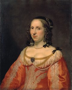 Retrato de una mujer, 1649 de Bartholomeus van der Helst