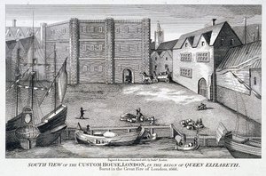Aduana, Londres, c. 1815