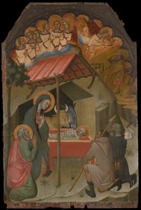 La adoración de los pastores de Bartolo di Fredi