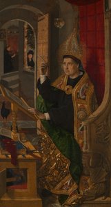 San Agustín, 1477-85 de Bartolomé Bermejo