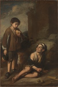 Dos niños campesinos