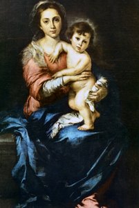 Nuestra Señora con el Niño, c. 1638-1682 de Bartolomé Esteban Murillo