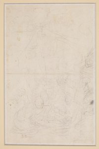 Boceto para la Natividad de Bartolomé Esteban Murillo