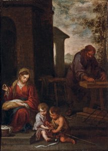 La Sagrada Familia con el Infante San Juan Bautista, 1660-70