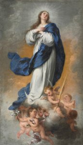 La Inmaculada Concepción, c. 1680 de Bartolomé Esteban Murillo