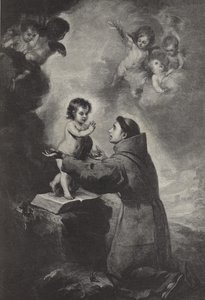 La visión de San Antonio de Padua