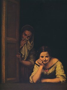 Dos mujeres en una ventana, 1655-1660