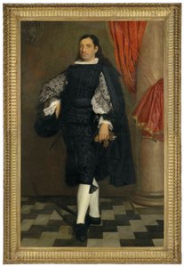 Retrato de un caballero de Bartolome Esteban and studio Murillo