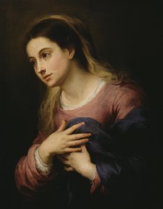 La Virgen de la Anunciación de Bartolomé Esteban Murillo
