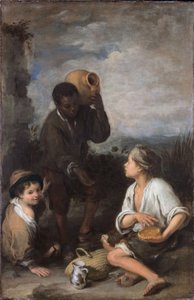Tres niños de Bartolomé Esteban Murillo