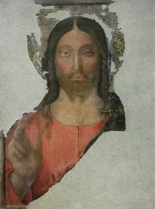 Salvator mundi, c.1480-81 (temple sobre tabla)