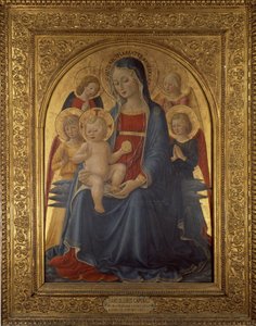 Madonna con el niño de Bartolomeo Caporali
