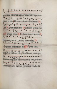Misal: Fol. 154: Música para Exultet, 1469