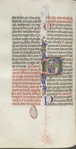 Misal: Fol. 208v: Ascensión de Cristo de Bartolomeo Caporali
