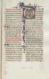 Misal: Fol. 214: Pentecostés, 1469 de Bartolomeo Caporali