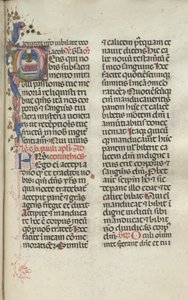 Misal: Fol. 225: Cáliz con Hostia, 1469 de Bartolomeo Caporali