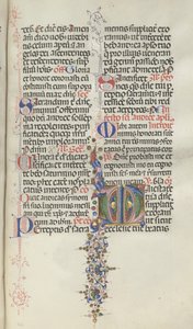 Misal: Fol. 260: Follaje con frutas, 1469 de Bartolomeo Caporali