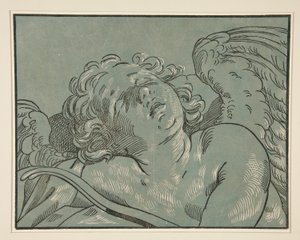 cupido durmiente de Bartolomeo Coriolano
