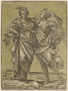 Alianza de Paz y Abundancia de Bartolomeo Coriolano after Guido Reni