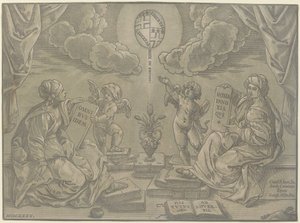 Tesis de Bartolomeo Coriolano after Guido Reni