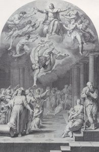 Placa 40: la división de los elegidos de los réprobos de Bartolomeo Crivellari, Gabriel Söderling