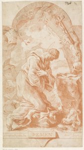 San Jerónimo Pemen (título sobre objeto) de Bartolomeo Gazalis