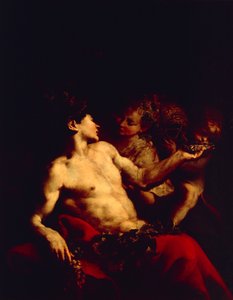 Alegoría del otoño, de Bartolomeo Guidobono (1654-1709). de Bartolomeo Guidobono