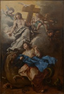 Italiano: Visión de Santa Margarita