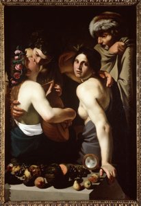 Alegoría de las Cuatro Estaciones, c.1610 de Bartolomeo Manfredi