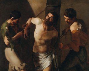 El martirio de San Bartolomé de Bartolomeo Manfredi