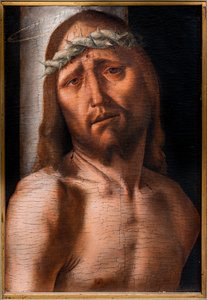 Cristo en la columna, segunda mitad del siglo XV (óleo sobre tabla)