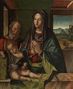 Sagrada Familia, c.1500 de Bartolomeo Montagna