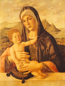 Virgen con el Niño sentado, de Bartolomeo Montagna (hacia 1450-1523) de Bartolomeo Montagna