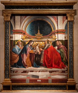 Presentación de Jesús en el Templo de Bartolomeo Montagna