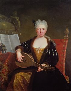 Retrato de Faustina Bordoni, cantante de Haendel, c.1830 (óleo sobre lienzo) de Bartolomeo Nazari