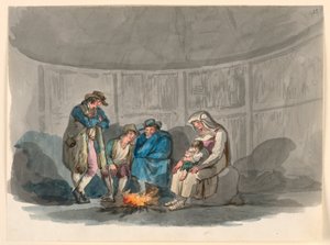 Una familia de pastores de noche