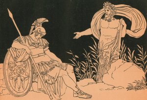 Eneas y Tíber
