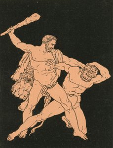 Hércules y Caco de Bartolomeo Pinelli