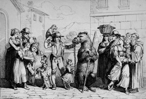Il Ballo dell Orso de Bartolomeo Pinelli