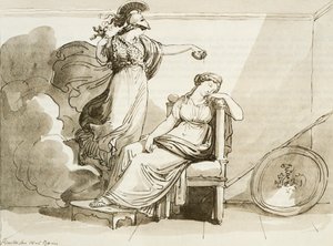 Penélope embellecida por Minerva