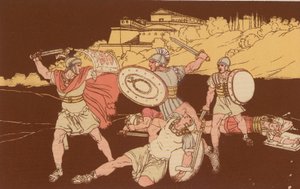 Los Horacios y los Curiacios de Bartolomeo Pinelli
