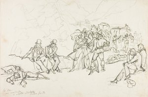 El atraco a la diligencia de Bartolomeo Pinelli