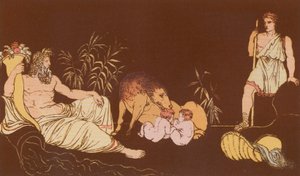 El lobo y los gemelos de Bartolomeo Pinelli