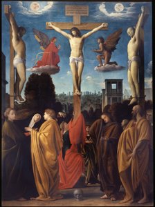 Crucifixión de Bartolomeo Suardi Bramantino