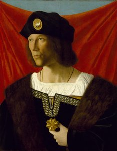 Retrato de un caballero de Bartolomeo Veneto