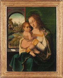 La Virgen y el Niño, 1516 de Bartolomeo Veneto