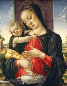 Madonna y el Niño de Bartolomeo Vivarini